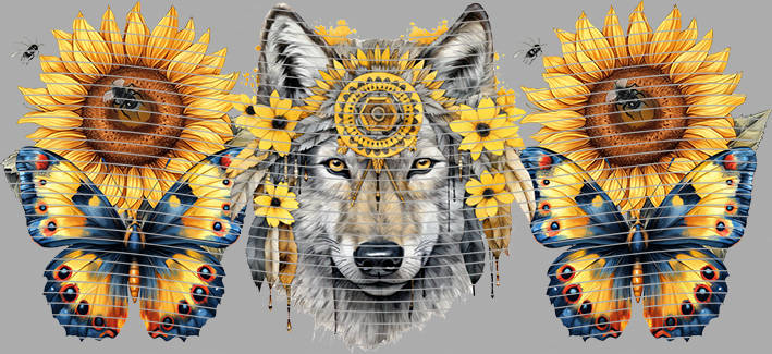 16oz Sunflower Girl-SU-27